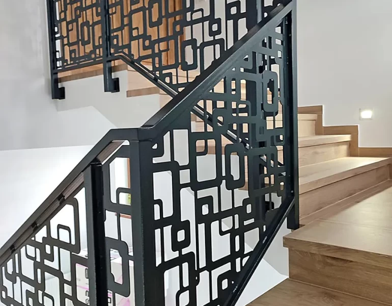 Balustrade interioare din tabla decupata modele personalizate Cod: 1093-5