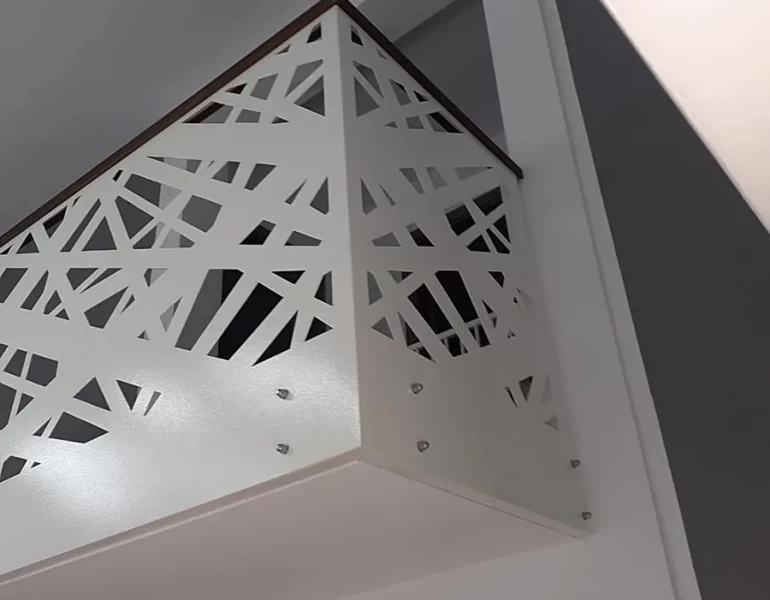 Balustrade interioare tabla decupata computerizat Cod: 1021-2