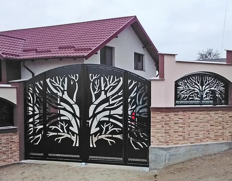 Garduri si porti design model din portofoliu sau personalizat Cod: 1041-3