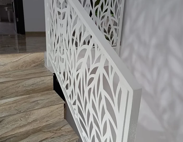 Balustrade interioare tabla decupata computerizat Cod: 1072-2