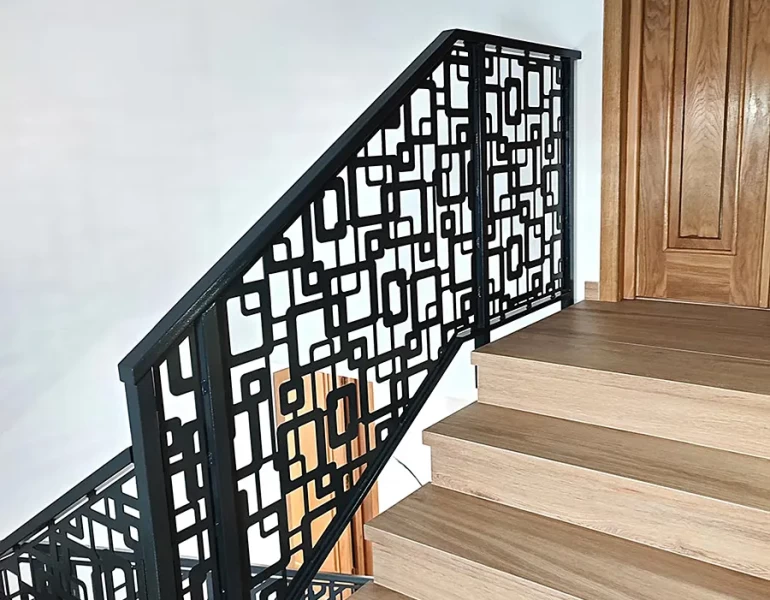 Balustrade interioare din tabla decupata modele personalizate Cod: 1093-2