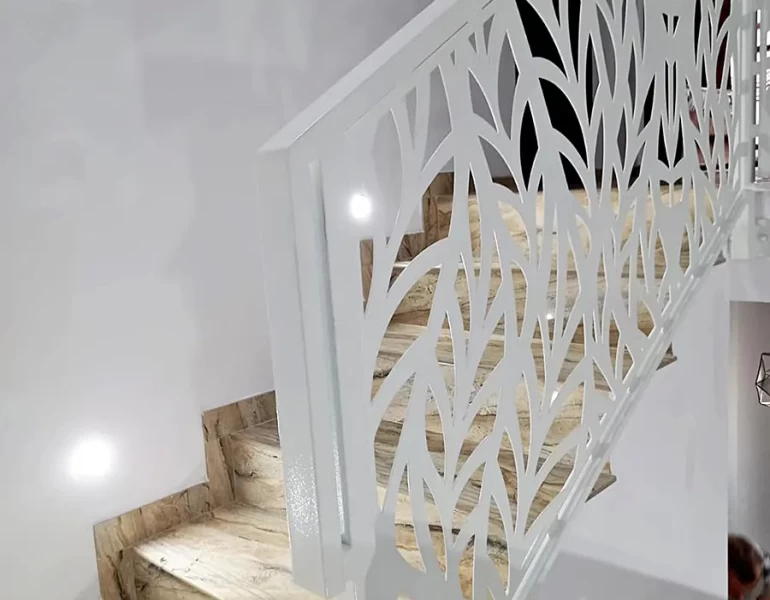 Balustrade interioare din tabla decupata modele personalizate Cod: 1072-1